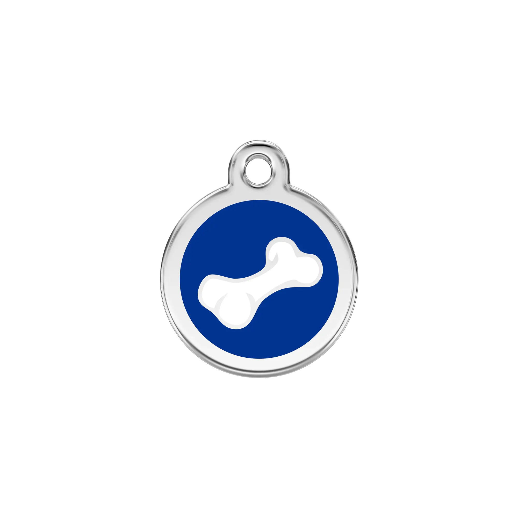 Cartoon Bone Enamel & Stainless Steel pet tag