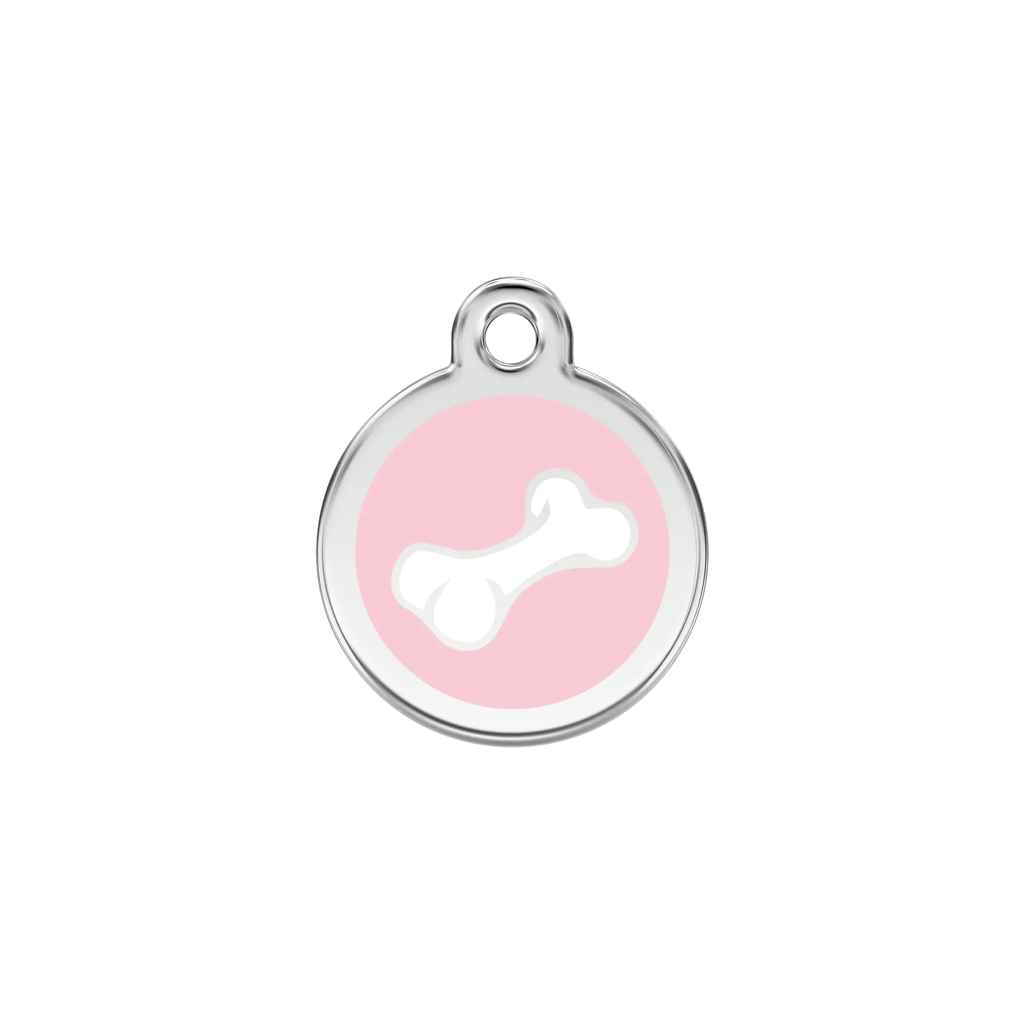 Cartoon Bone Enamel & Stainless Steel pet tag