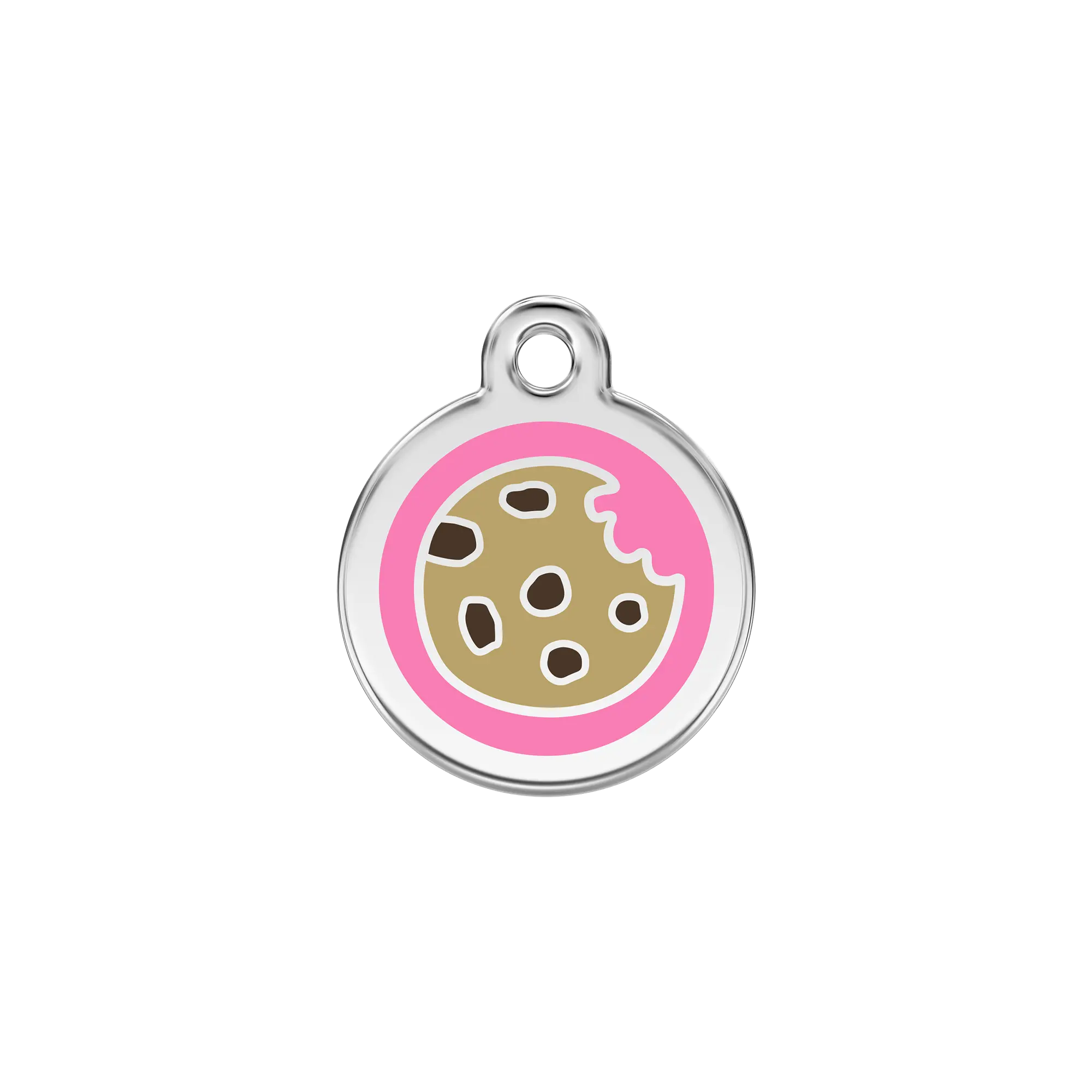 Cookie Enamel & Stainless Steel pet tag