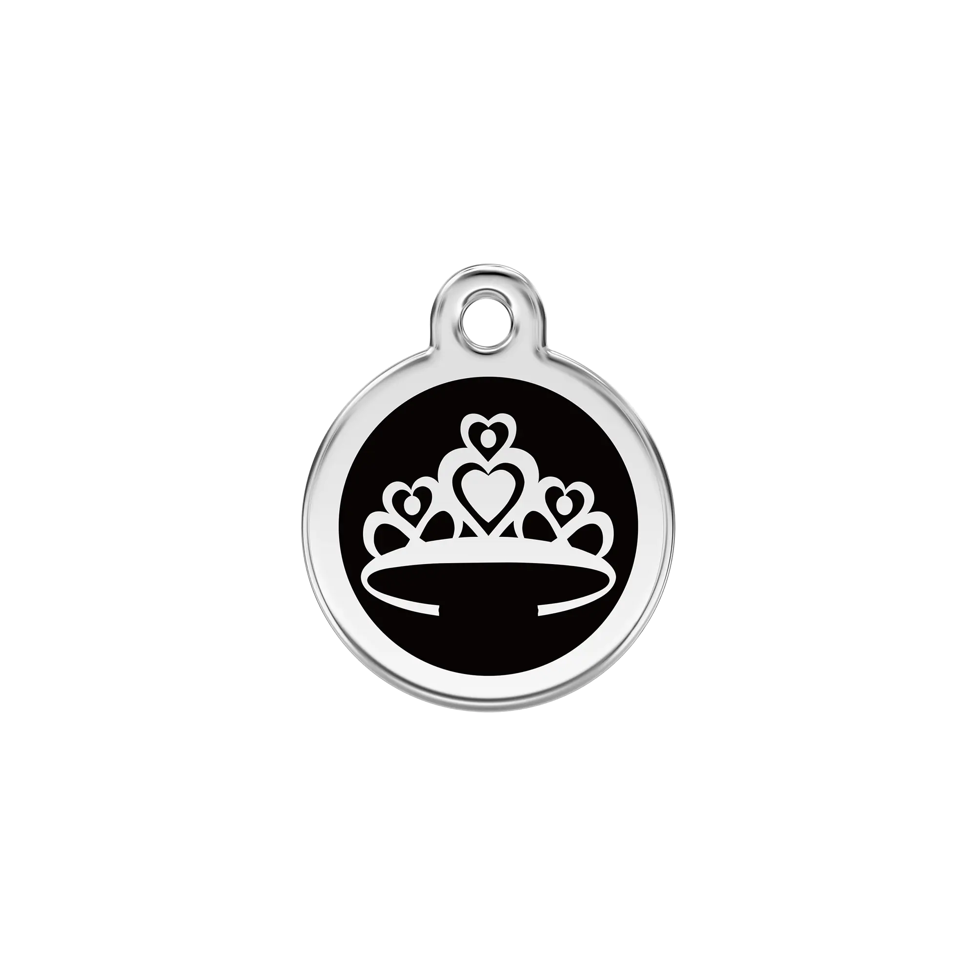 Crown Enamel & Stainless Steel pet tag