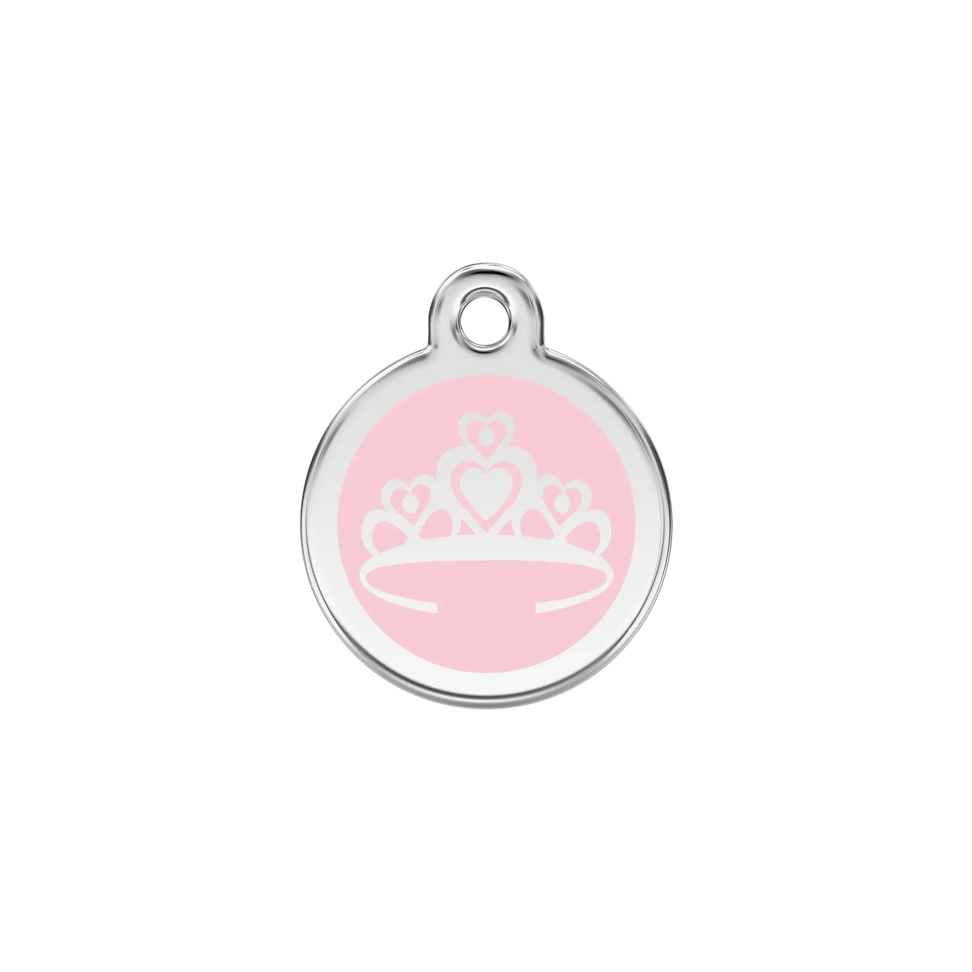 Crown Enamel & Stainless Steel pet tag