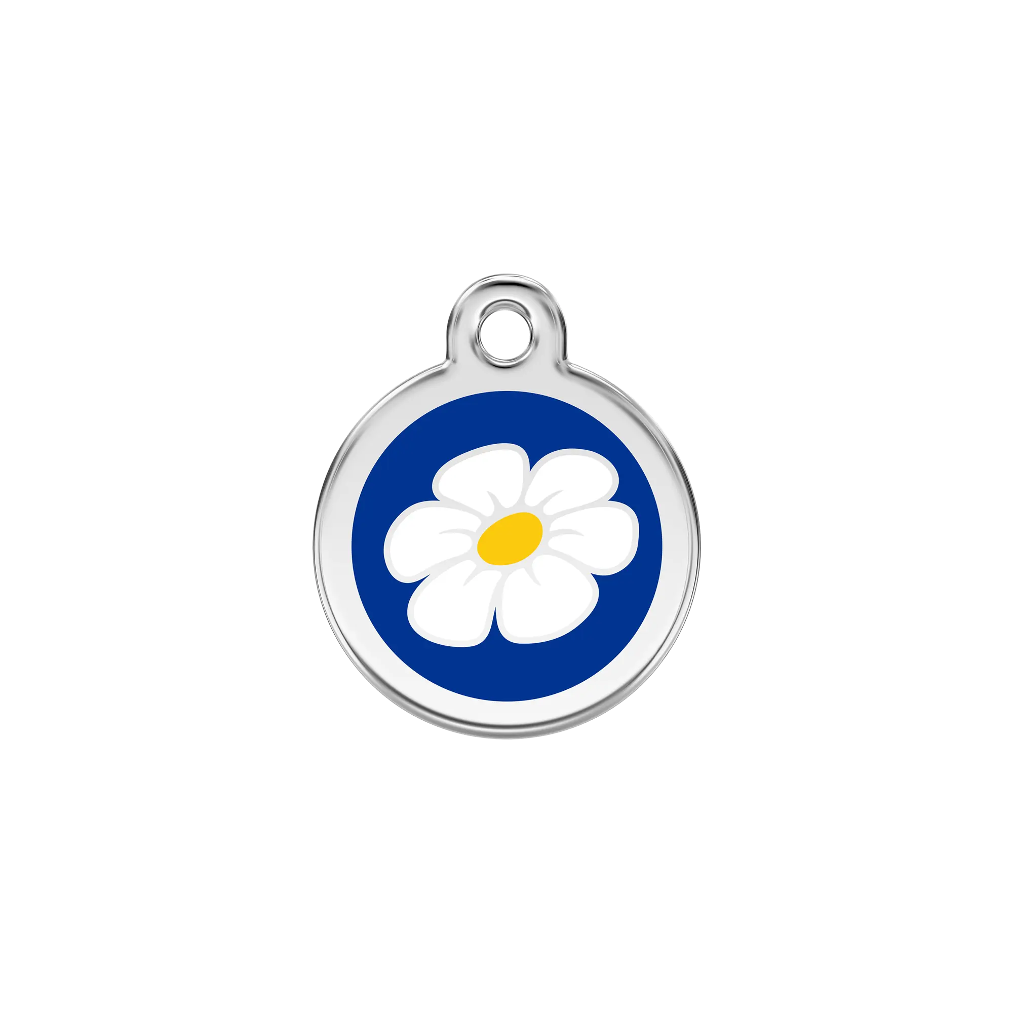 Daisy Enamel & Stainless Steel pet tag