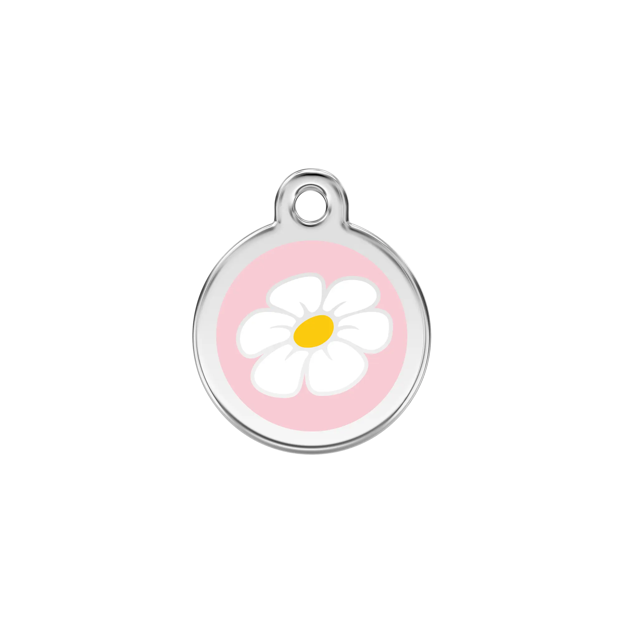 Daisy Enamel & Stainless Steel pet tag