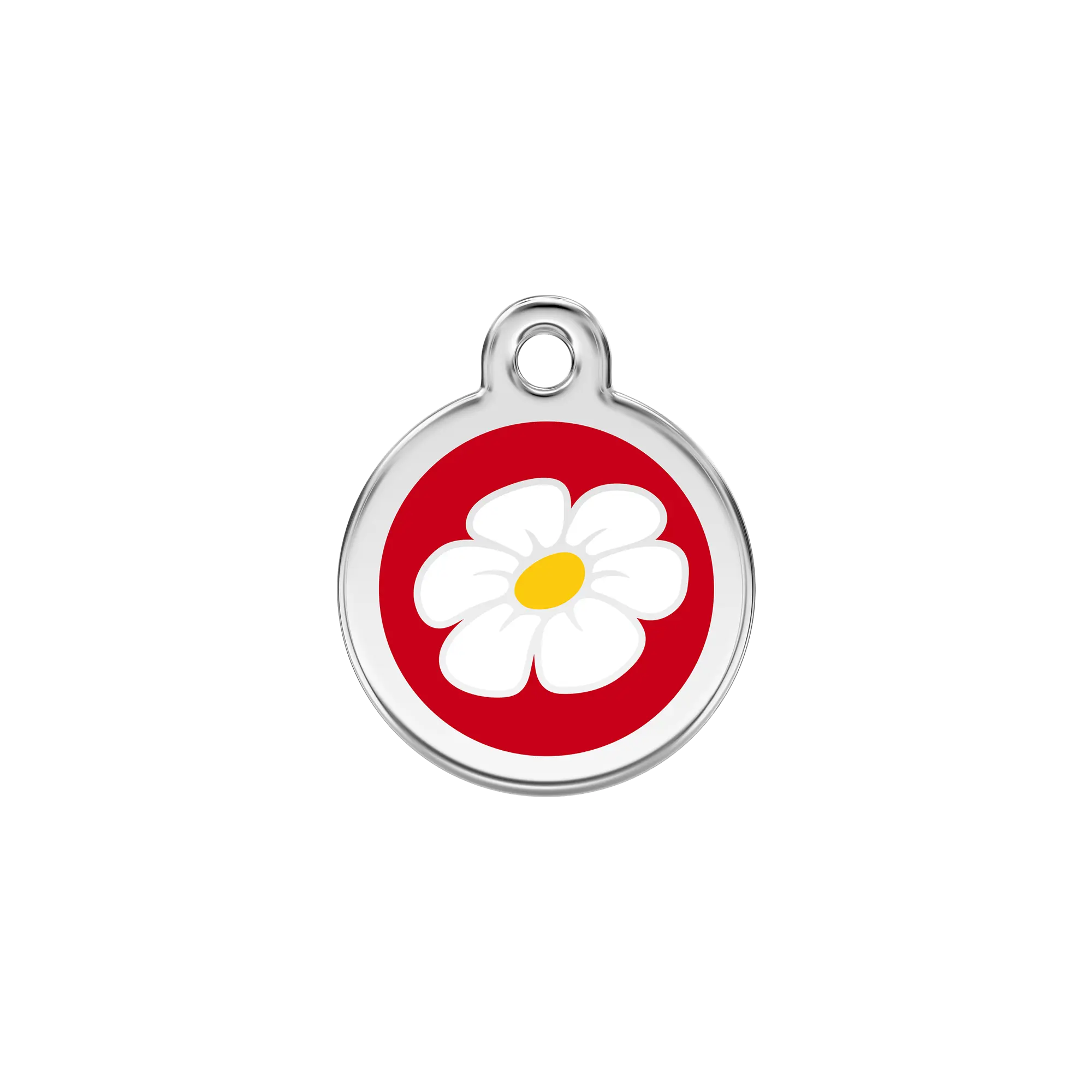 Daisy Enamel & Stainless Steel pet tag