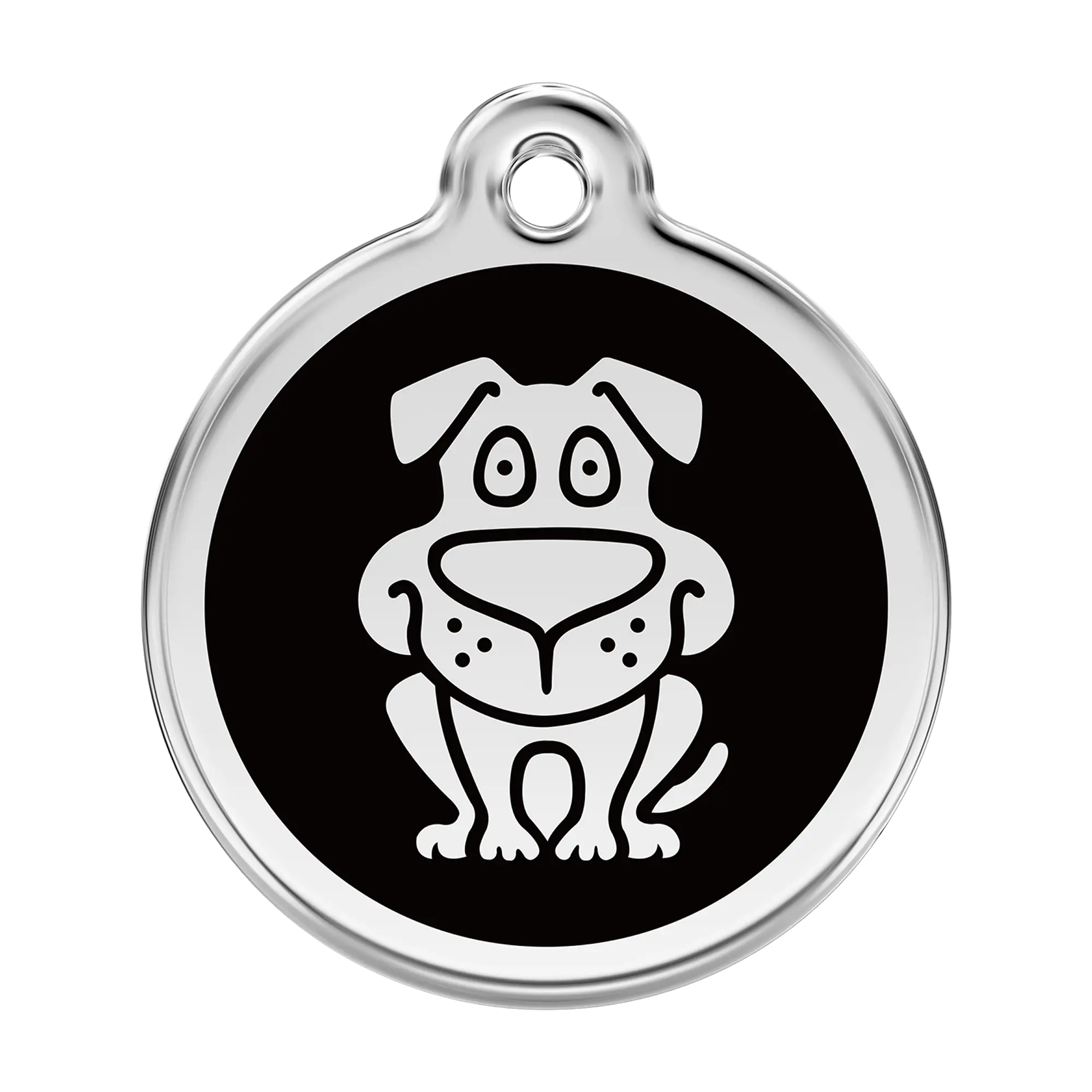 Dog Enamel & Stainless Steel pet tag