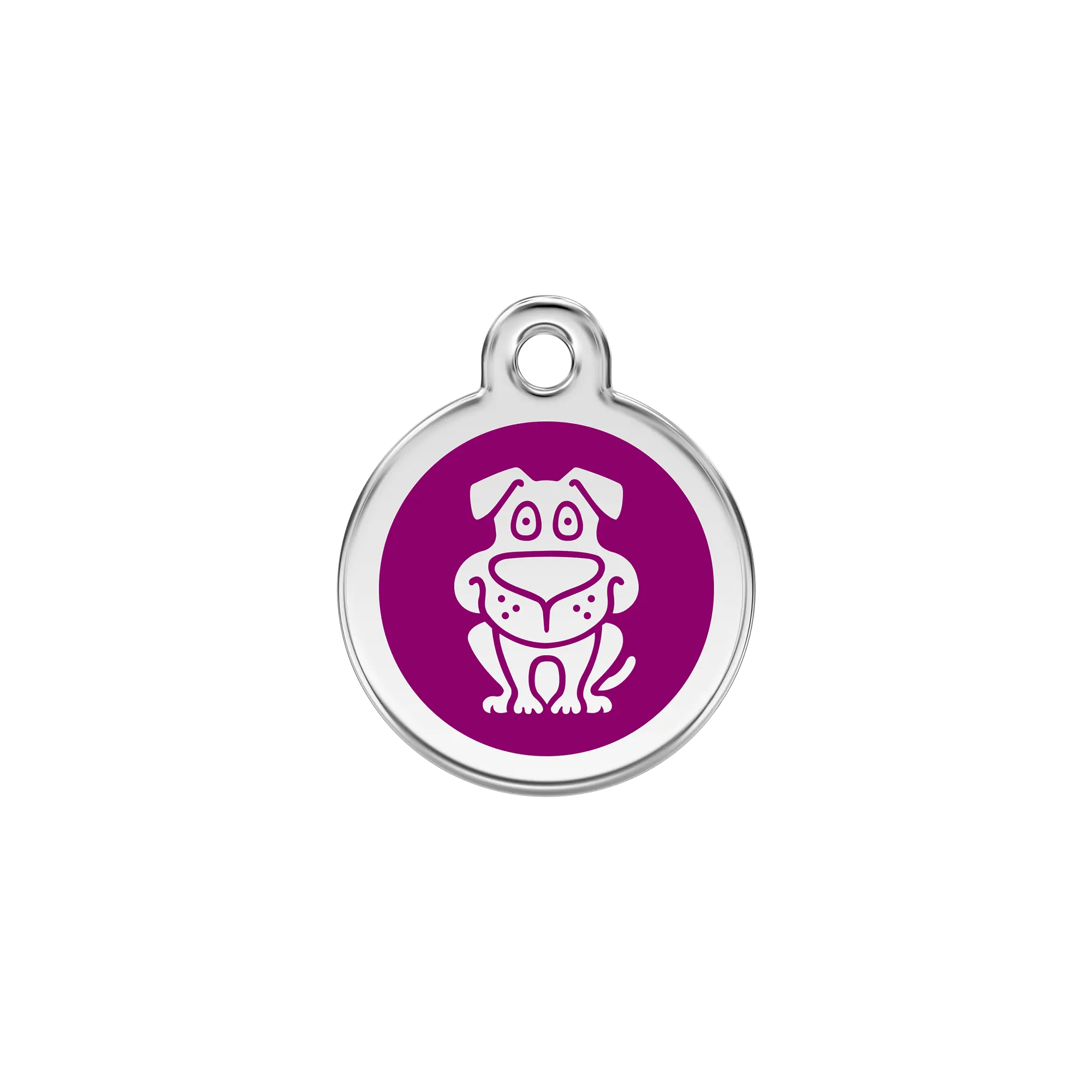 Dog Enamel & Stainless Steel pet tag