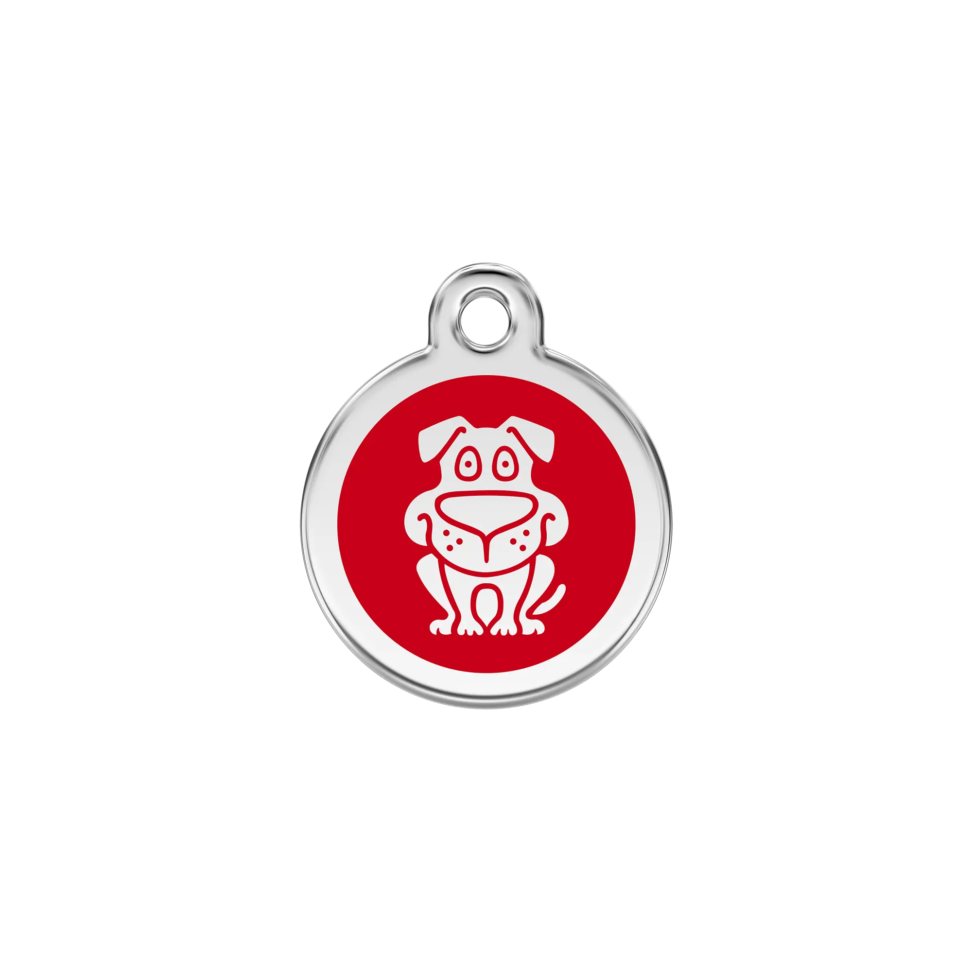 Dog Enamel & Stainless Steel pet tag