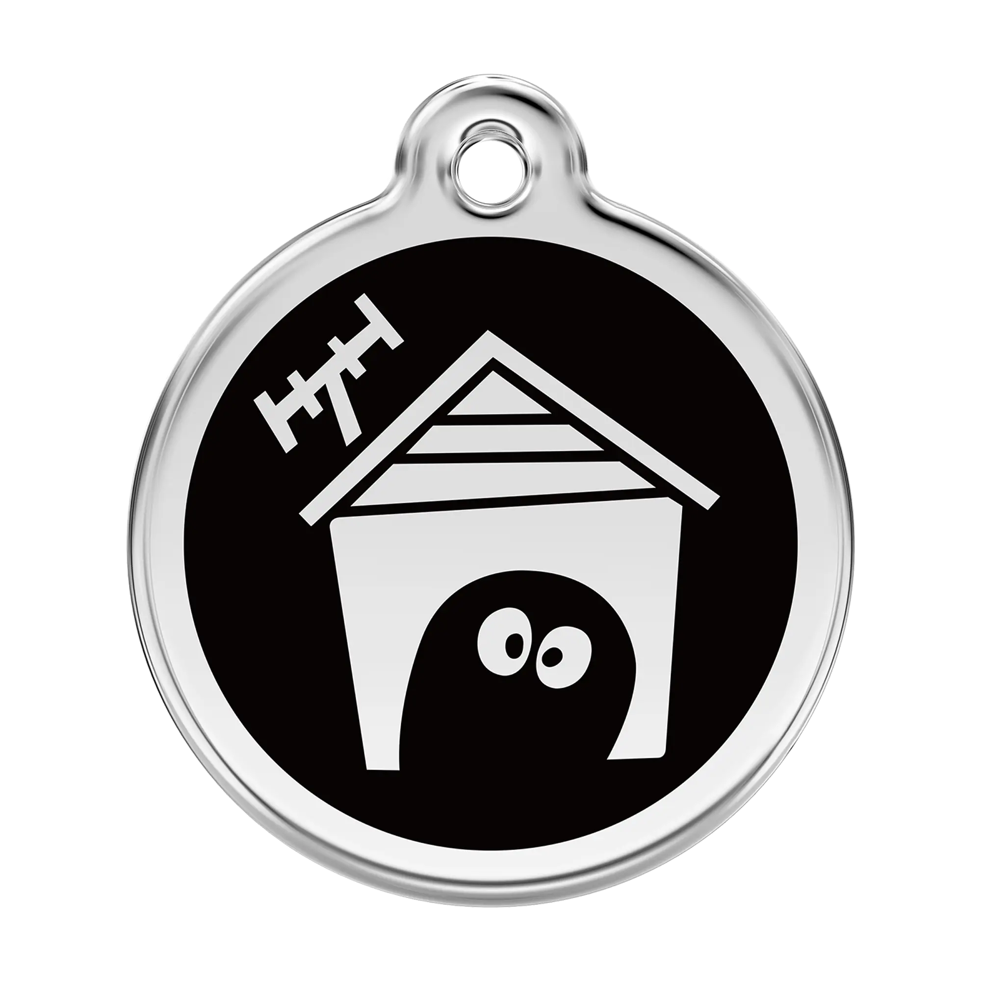 Dog House Enamel & Stainless Steel pet tag