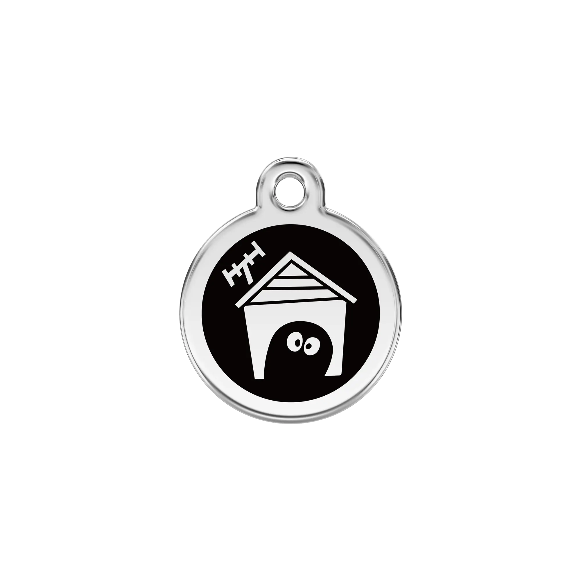 Dog House Enamel & Stainless Steel pet tag