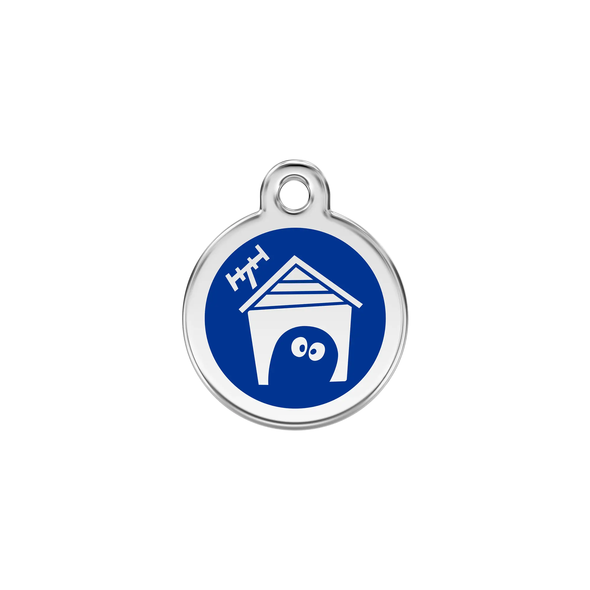 Dog House Enamel & Stainless Steel pet tag