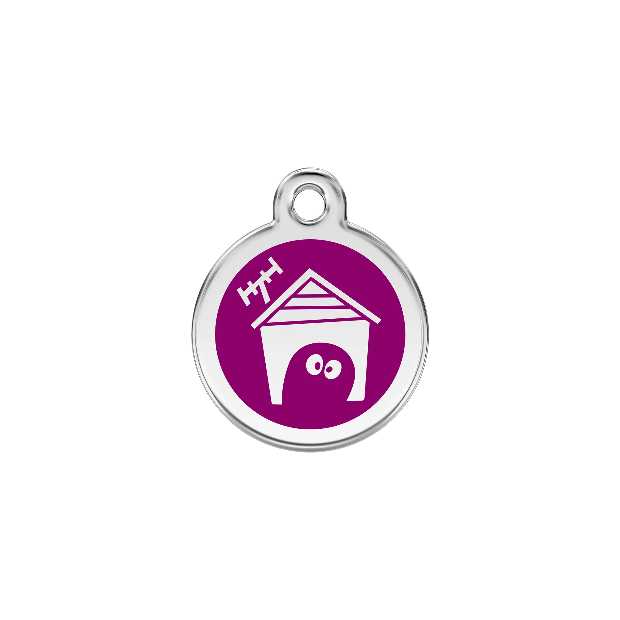 Dog House Enamel & Stainless Steel pet tag