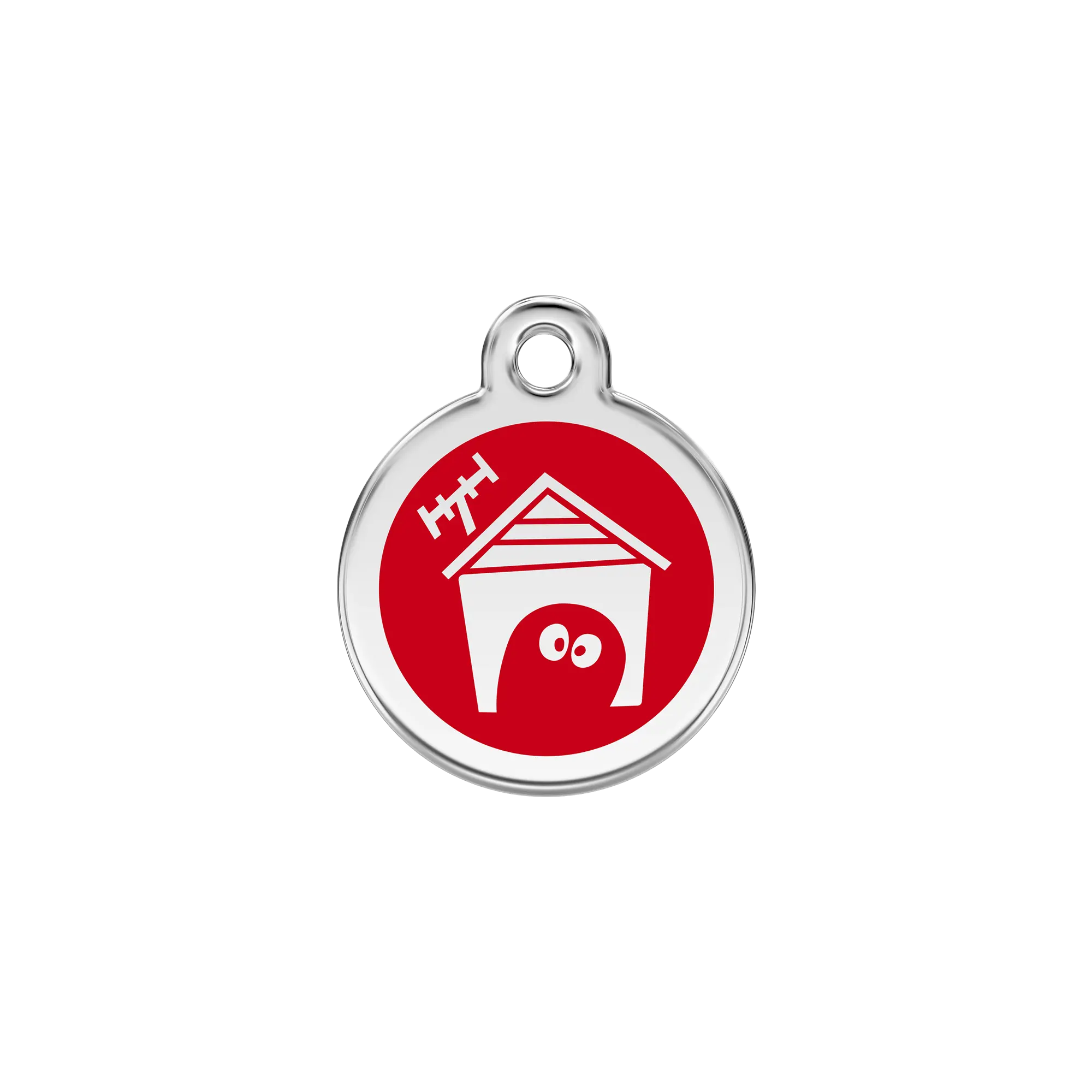 Dog House Enamel & Stainless Steel pet tag