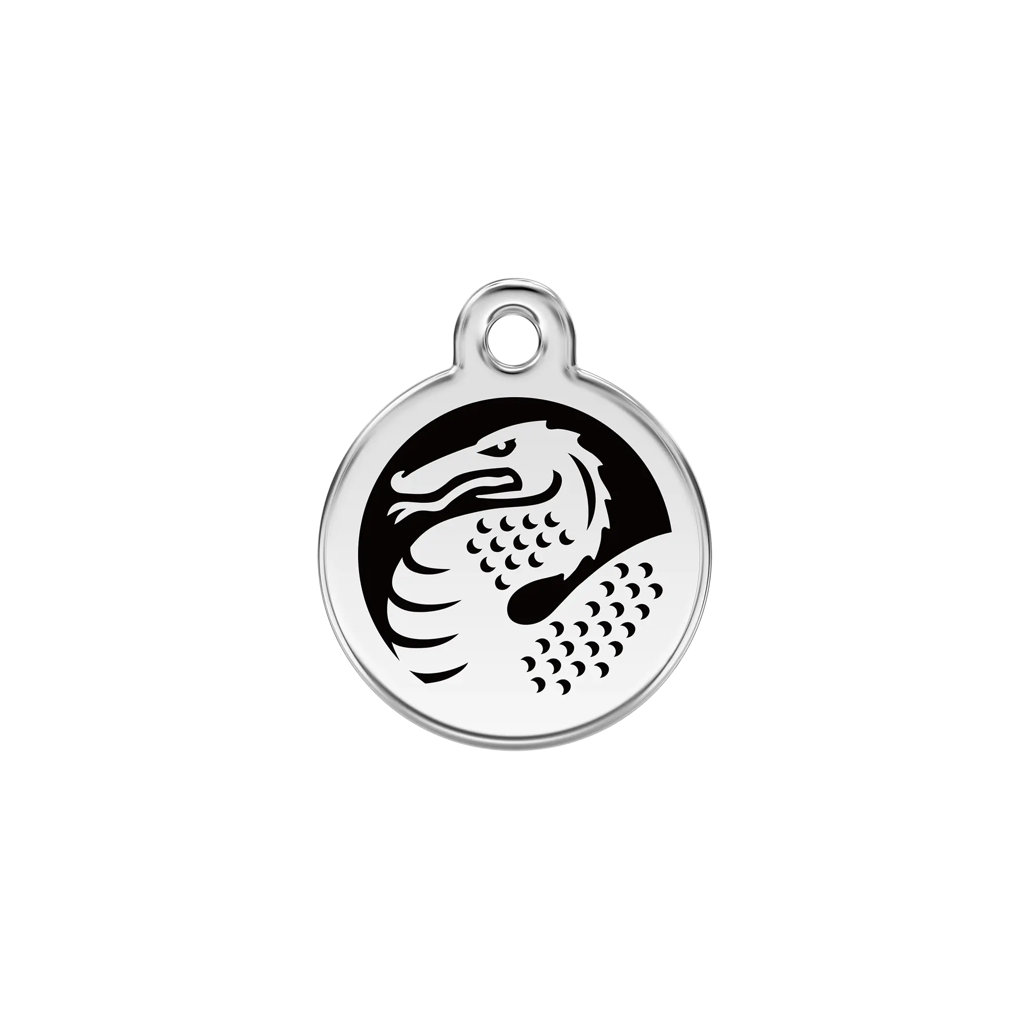 Dragon Enamel & Stainless Steel pet tag