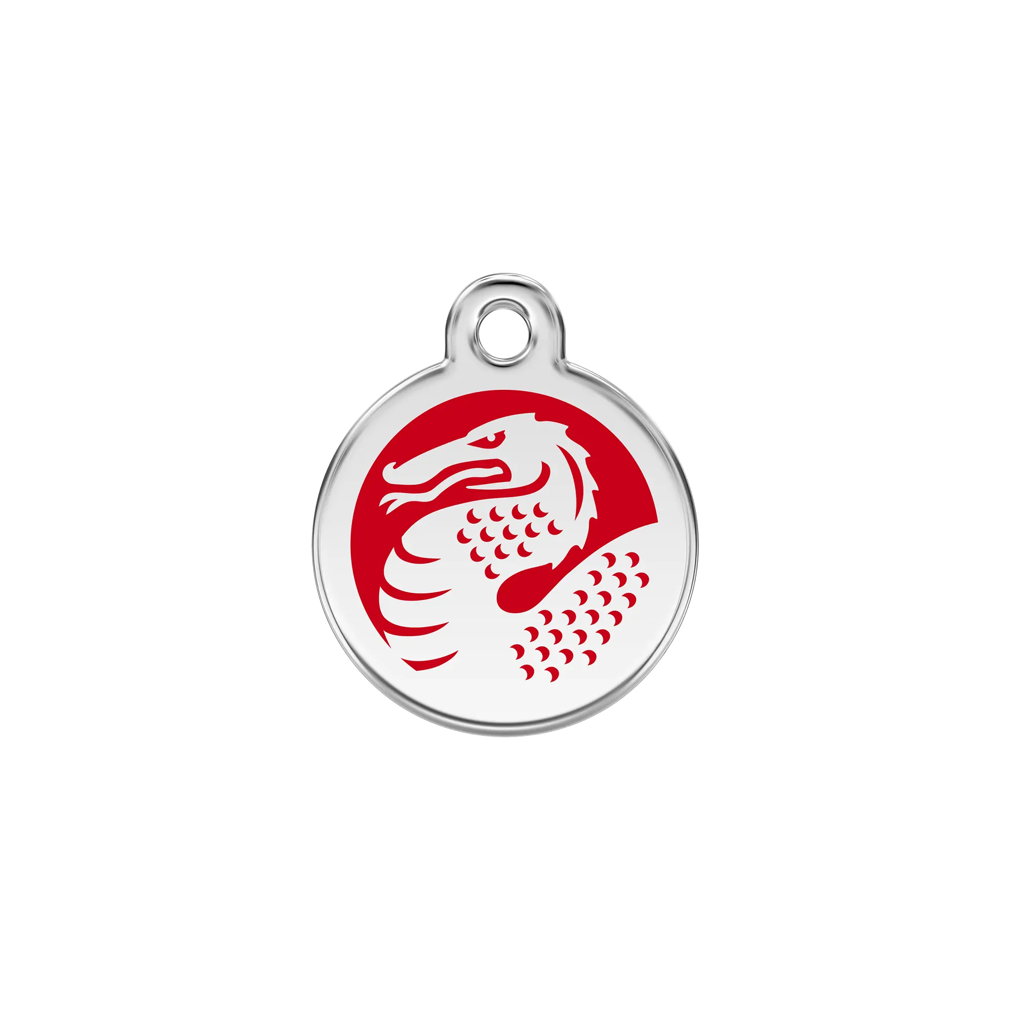Dragon Enamel & Stainless Steel pet tag