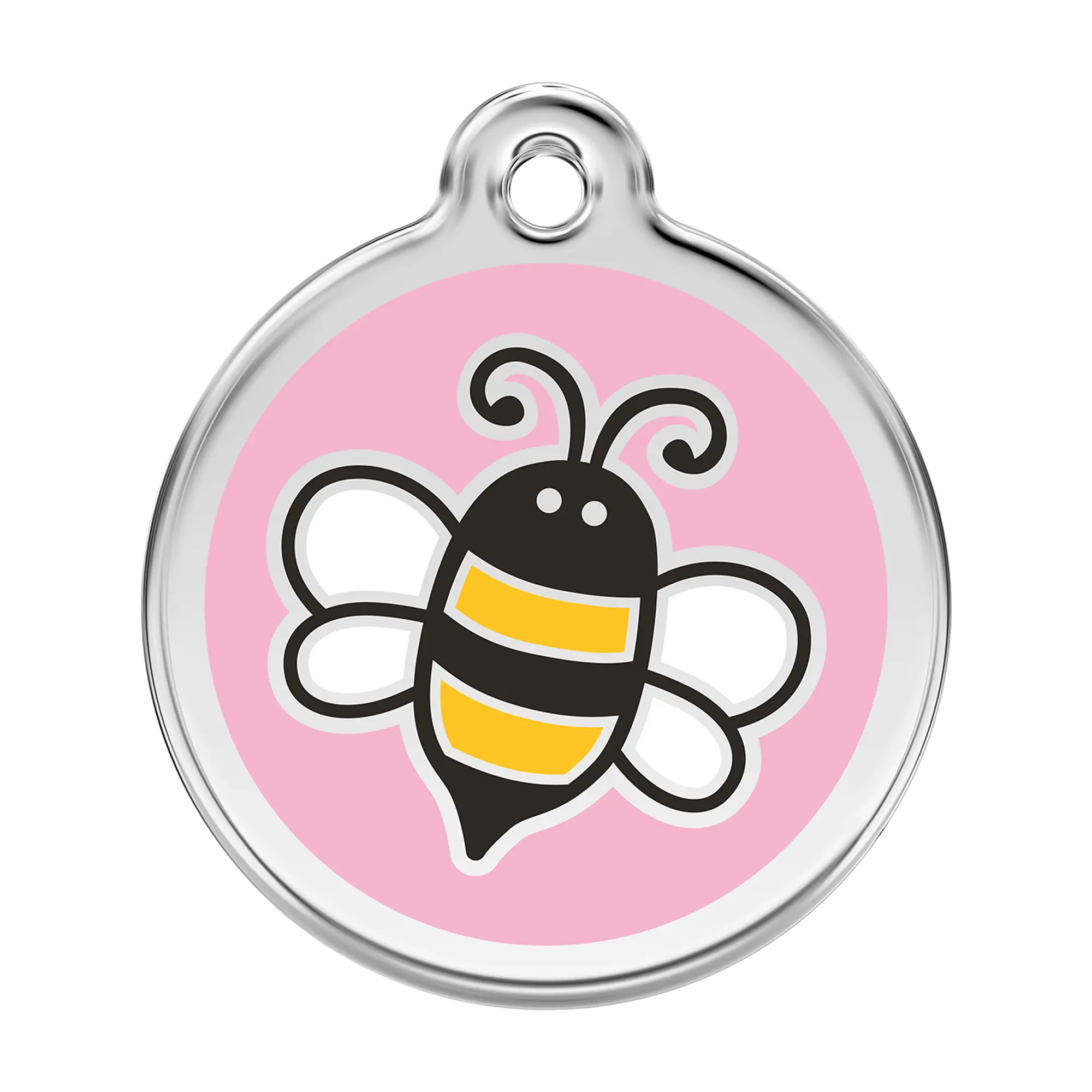 Bumble Bee Enamel & Stainless Steel pet tag