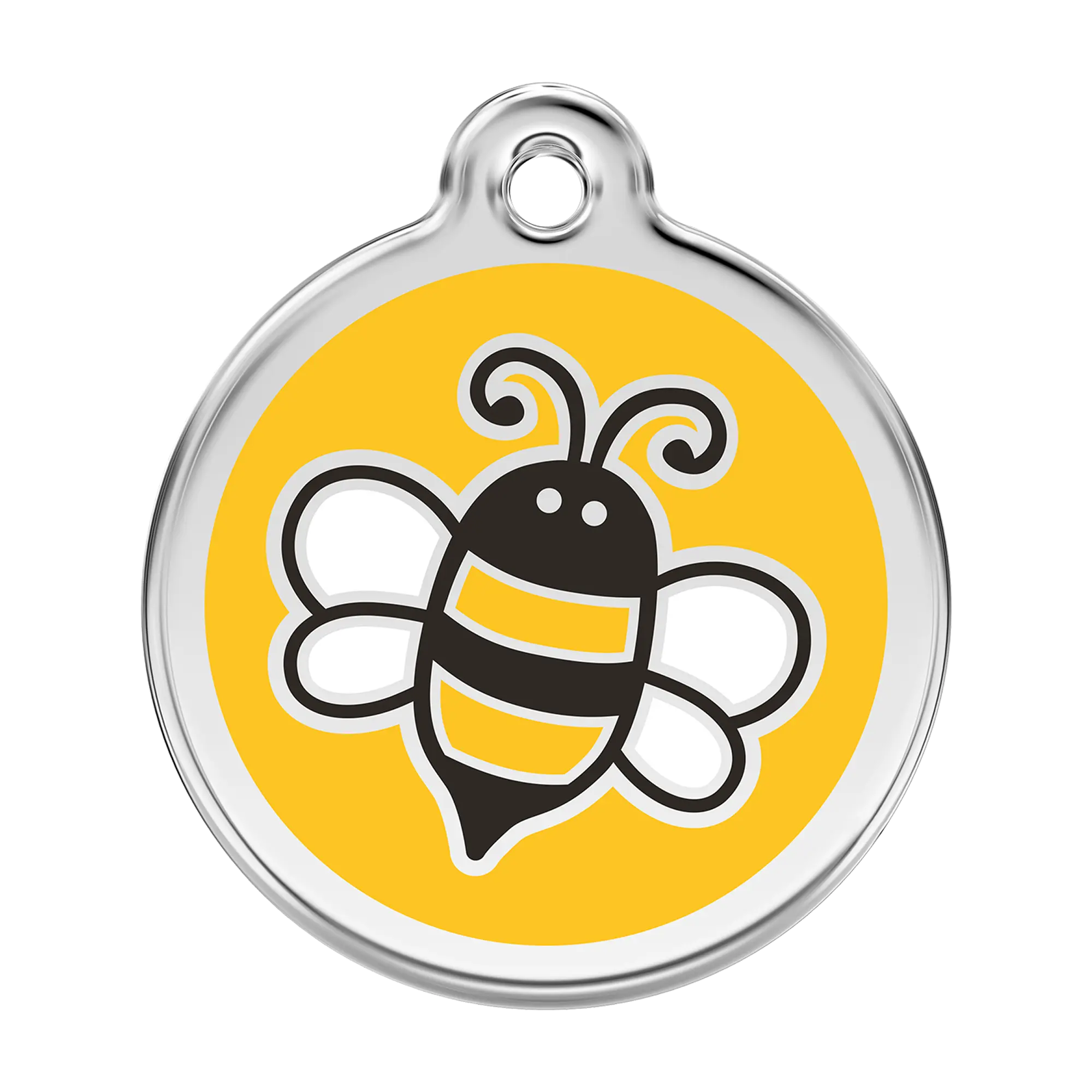 Bumble Bee Enamel & Stainless Steel pet tag