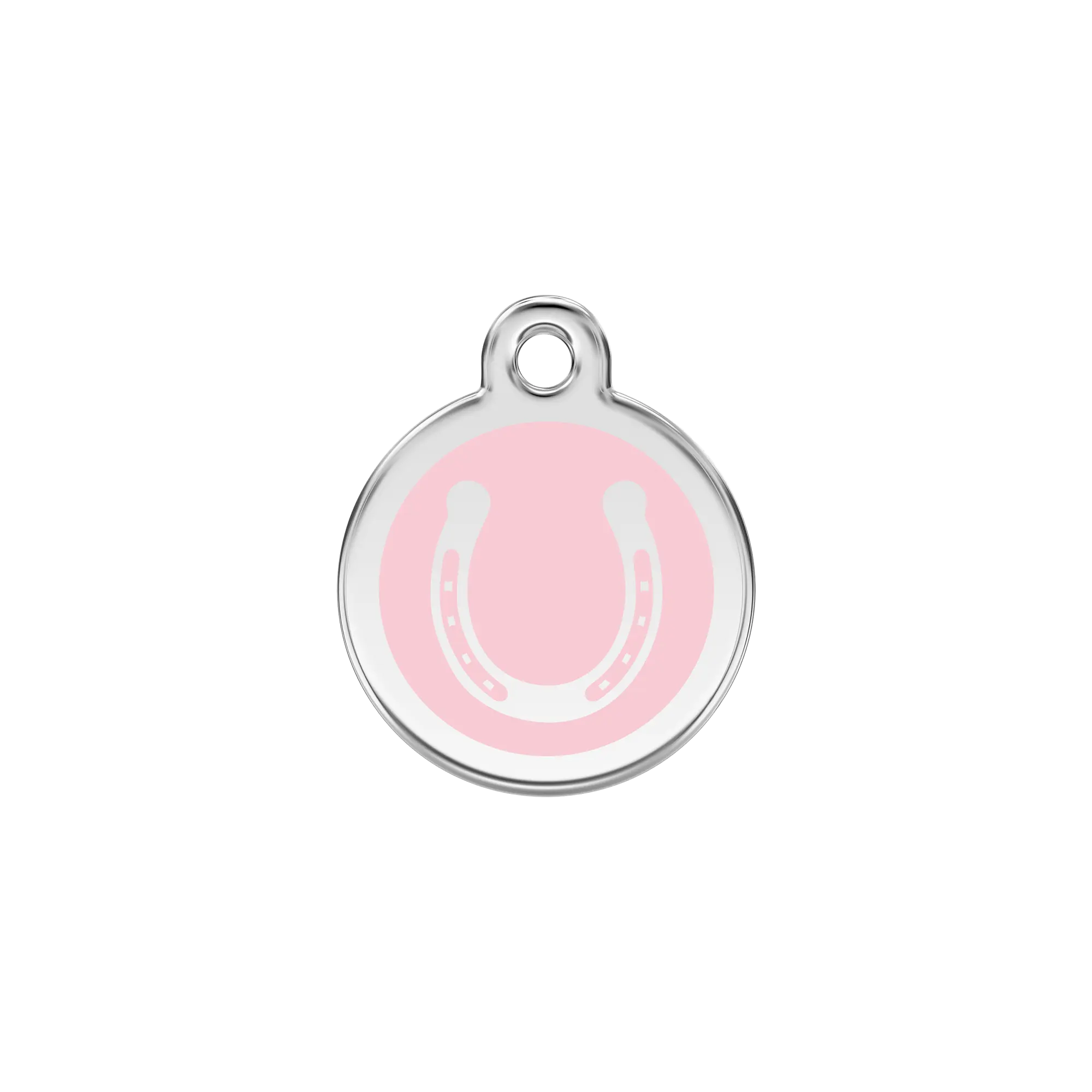 Horseshoe Enamel & Stainless Steel pet tag