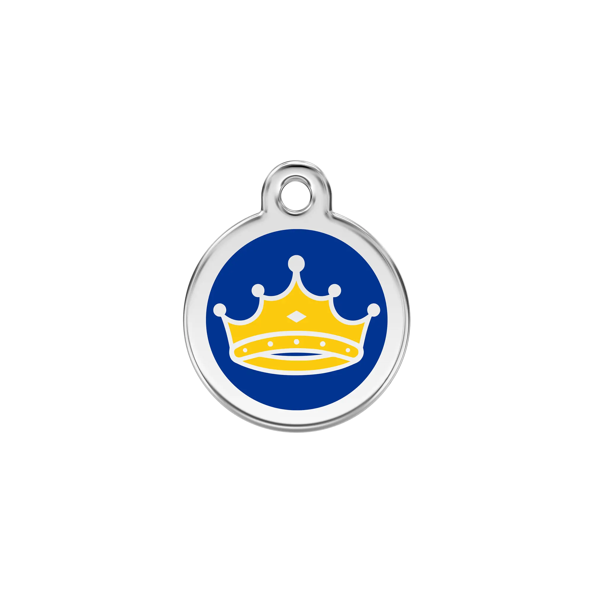King Enamel & Stainless Steel pet tag