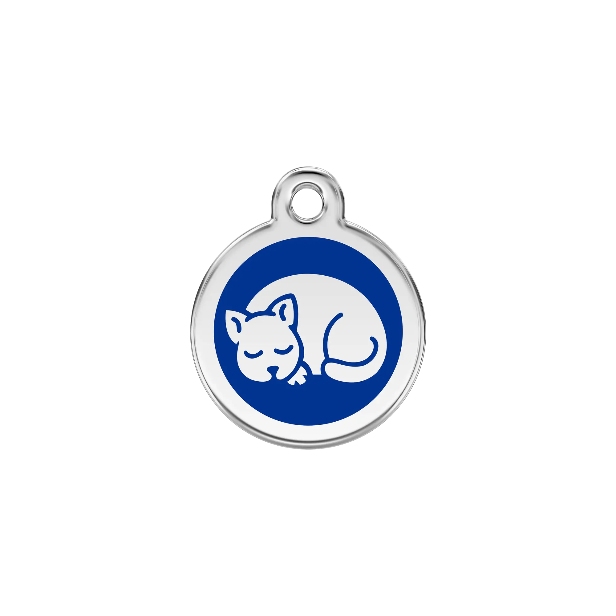 Kitten Enamel & Stainless Steel pet tag