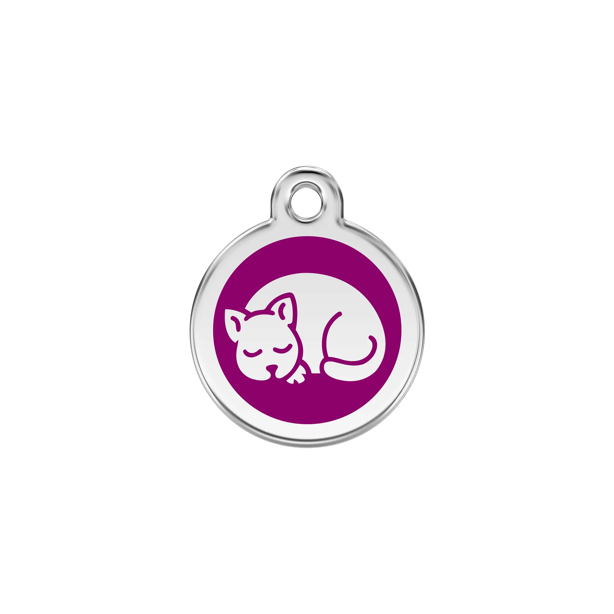 Kitten Enamel & Stainless Steel pet tag