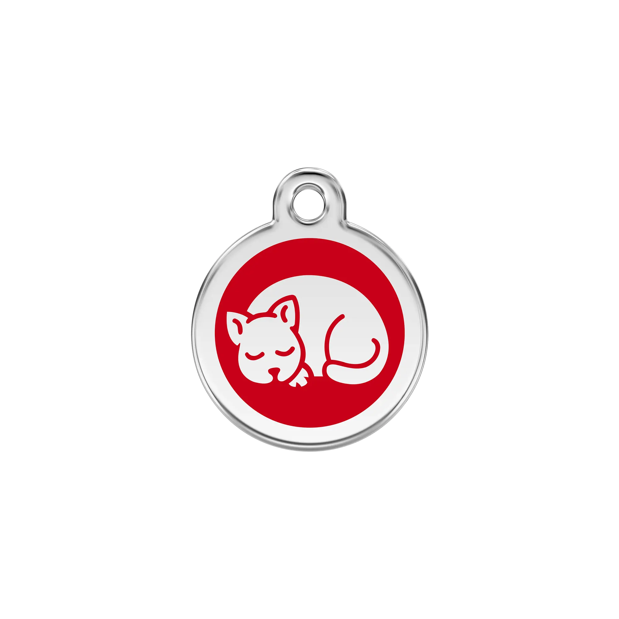 Kitten Enamel & Stainless Steel pet tag
