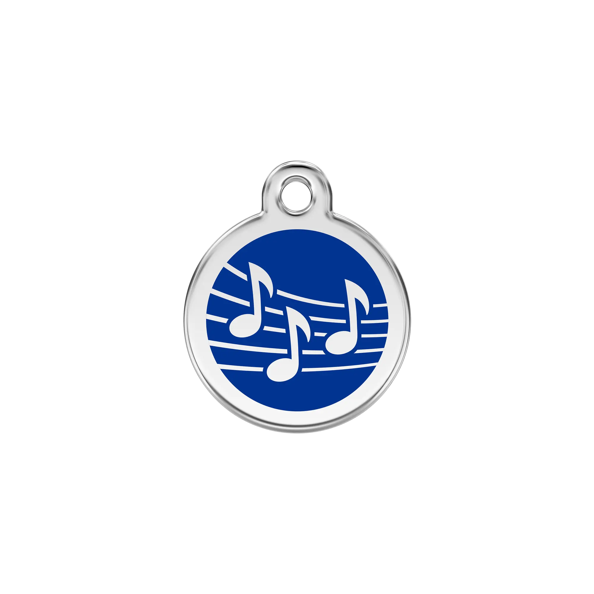 Music Enamel & Stainless Steel pet tag