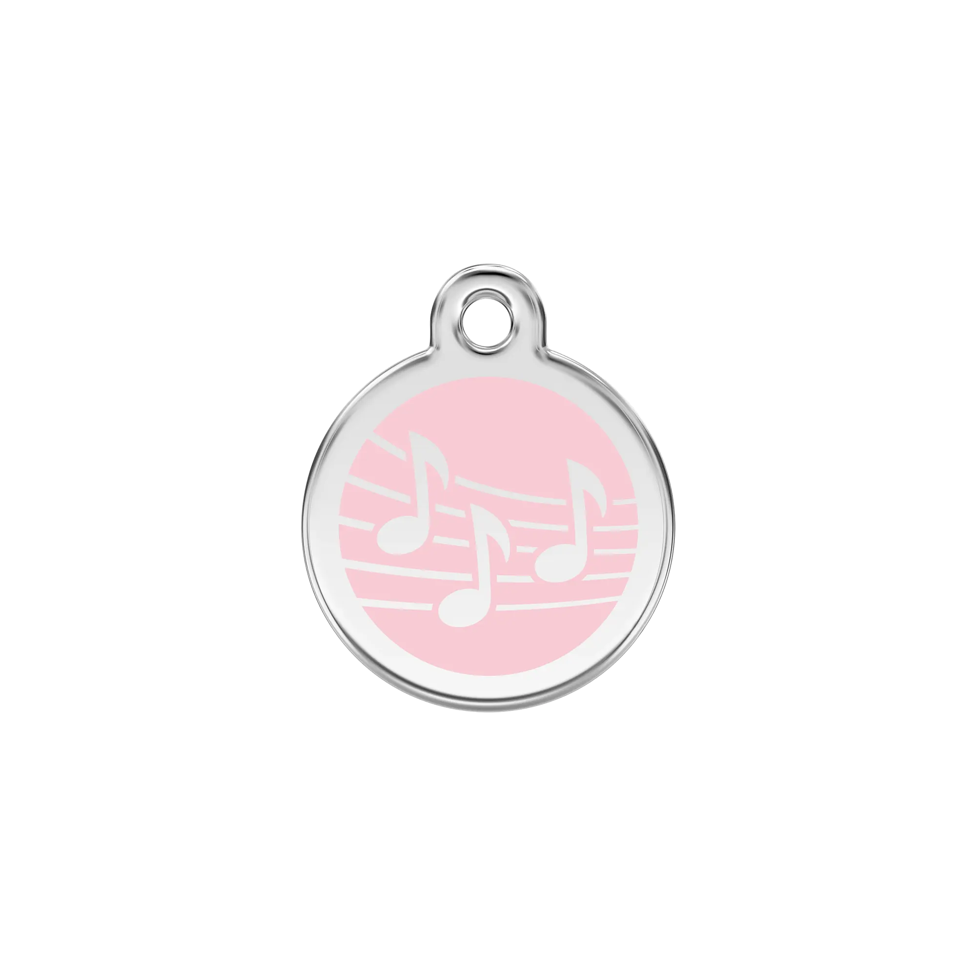Music Enamel & Stainless Steel pet tag