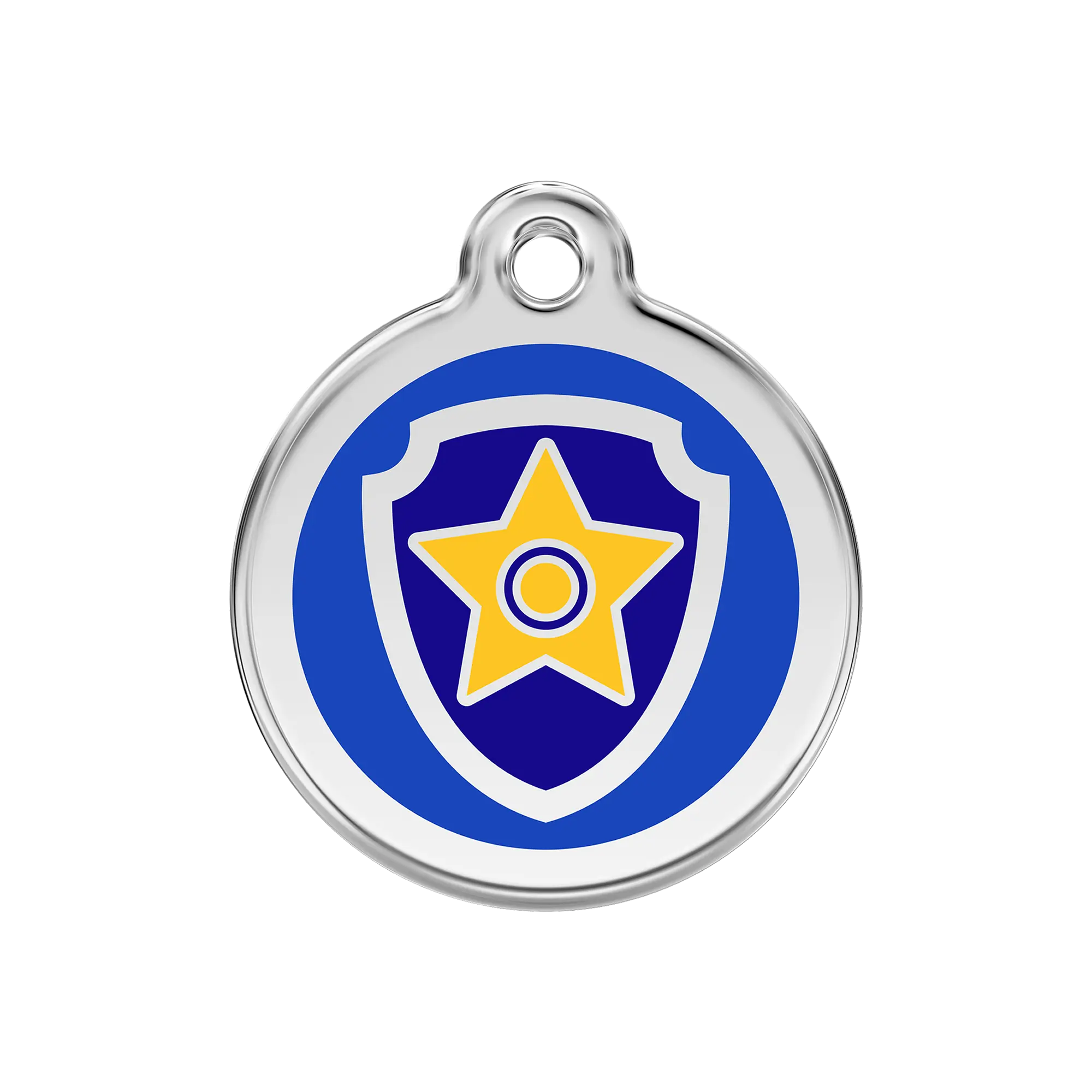 Nickelodeon Chase Enamel & Stainless Steel pet tag