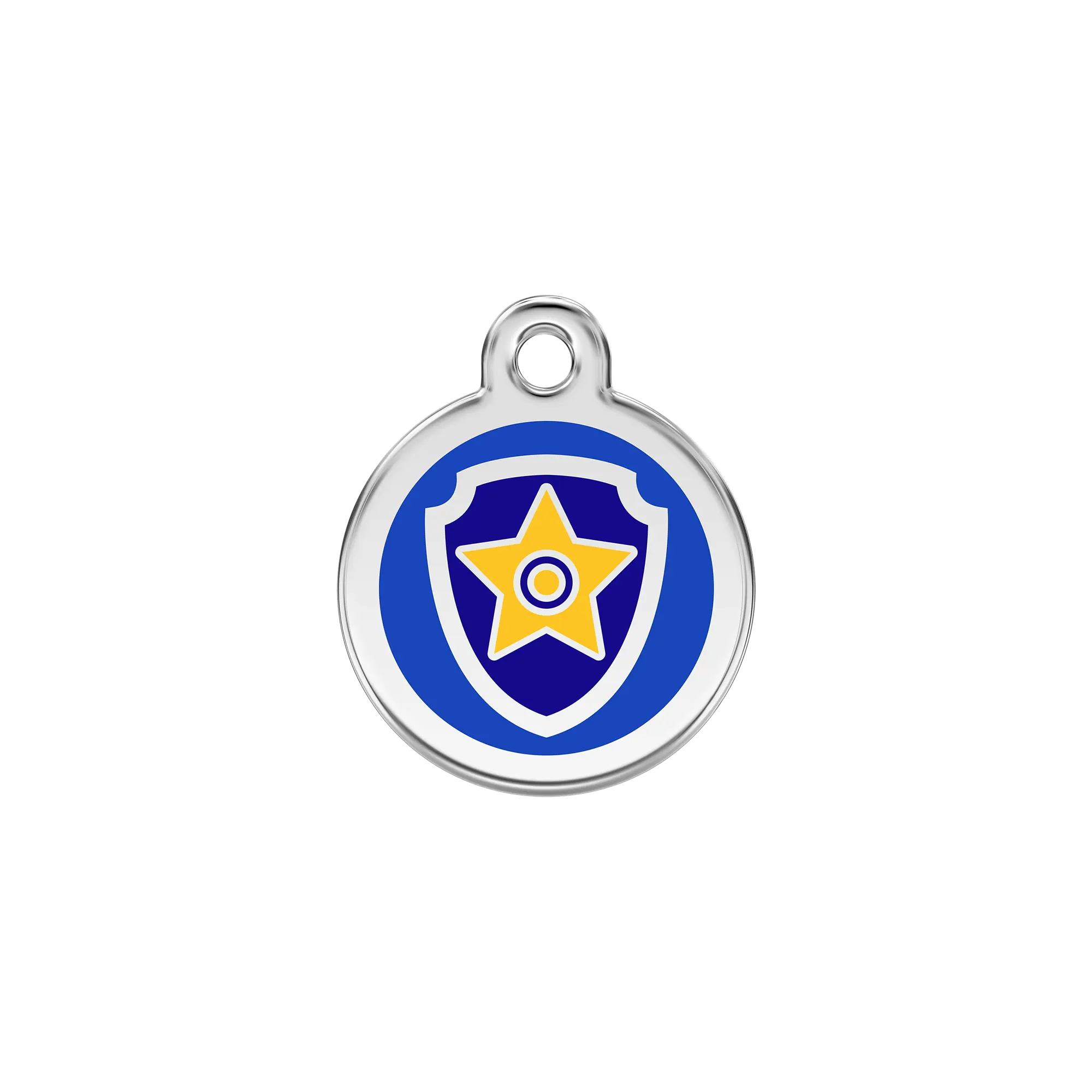 Nickelodeon Chase Enamel & Stainless Steel pet tag