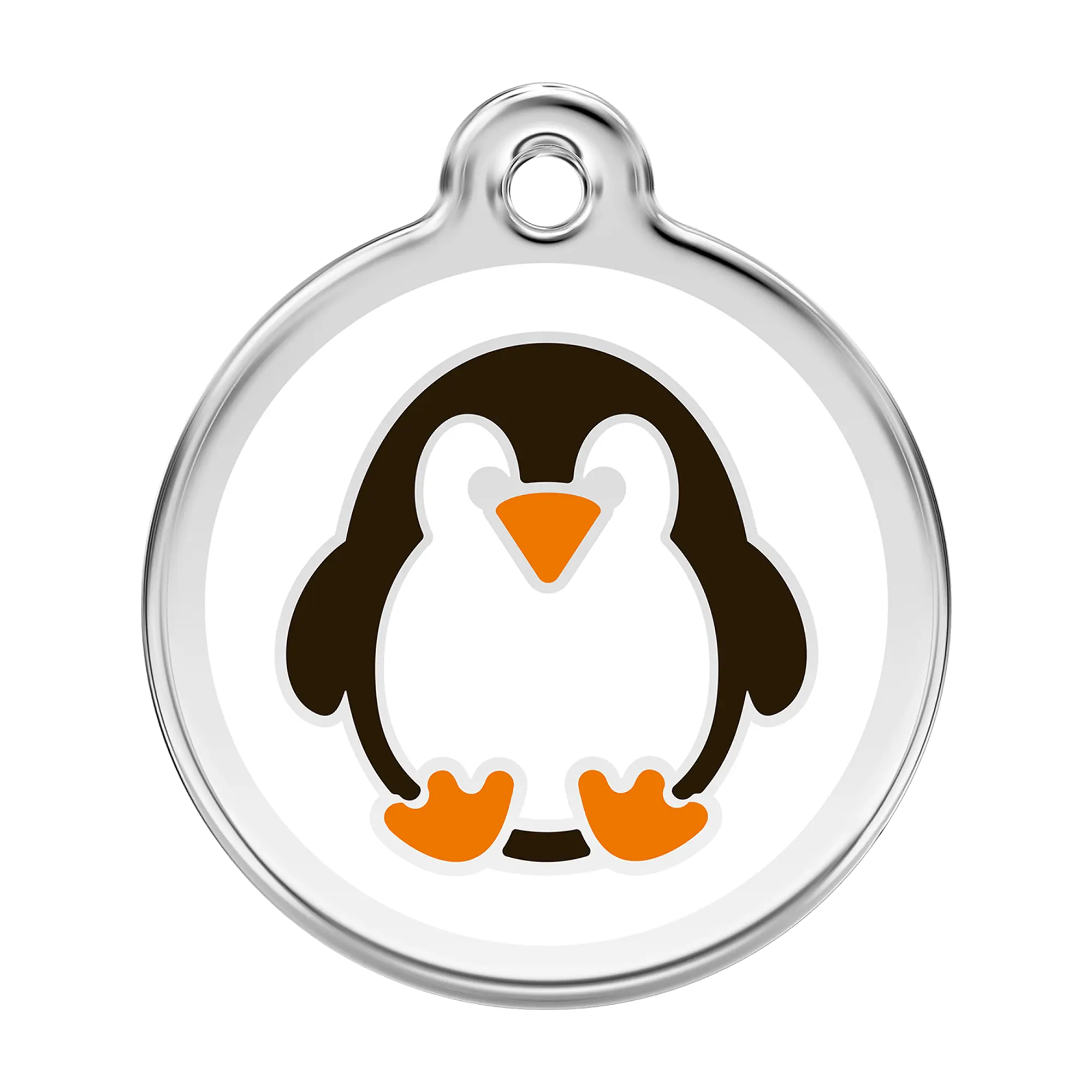 Penguin Tag Enamel & Stainless Steel pet tag