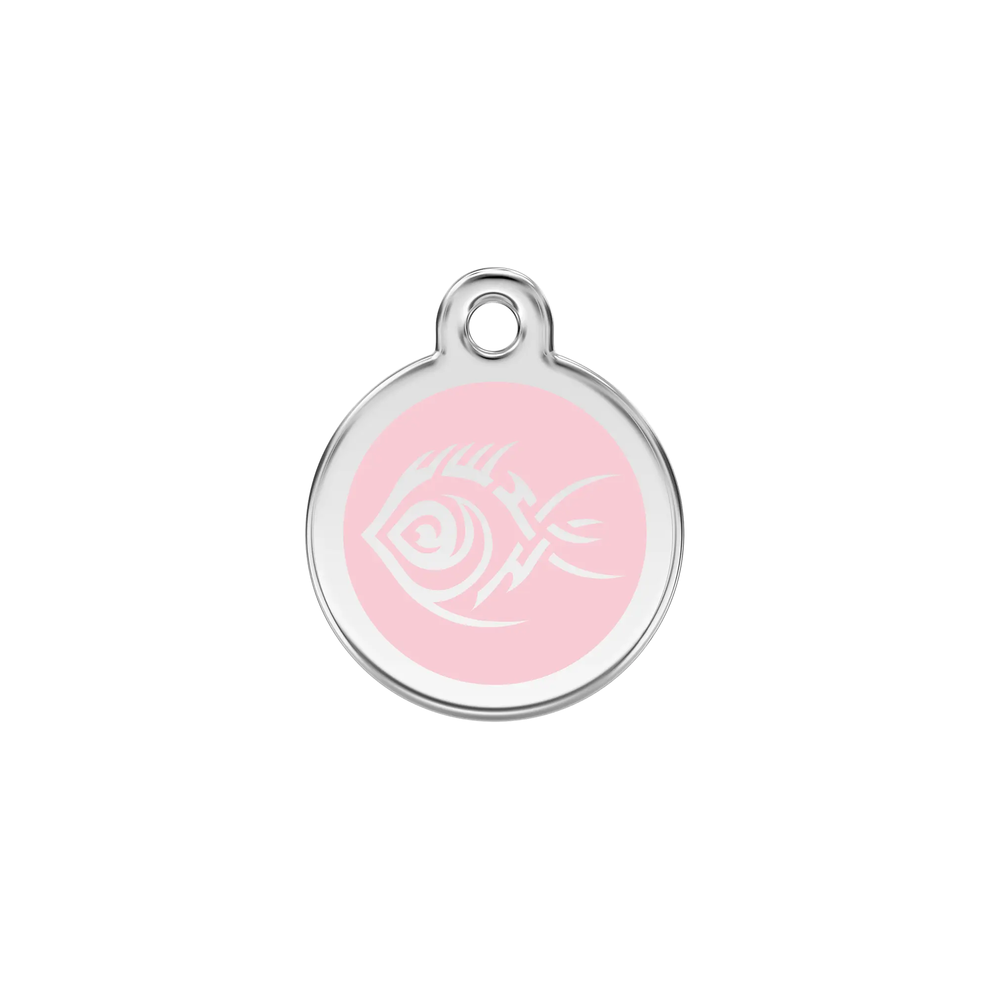 Tribal Fish Enamel & Stainless Steel pet tag
