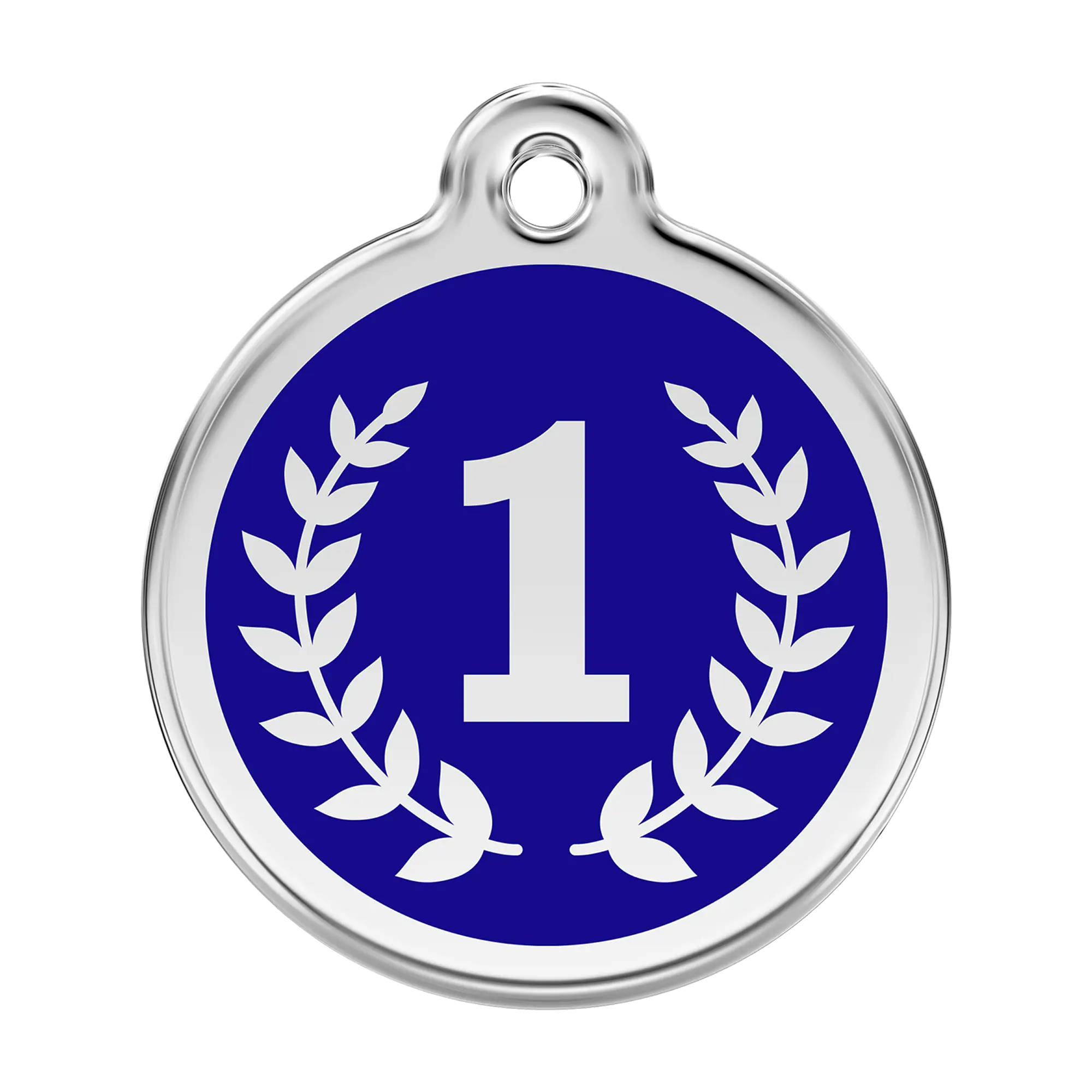 Winner Enamel & Stainless Steel pet tag
