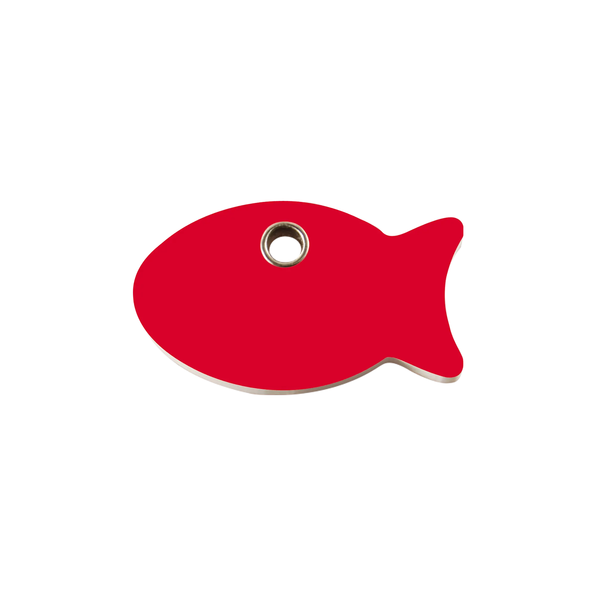 Fish Flat Plastic pet tag