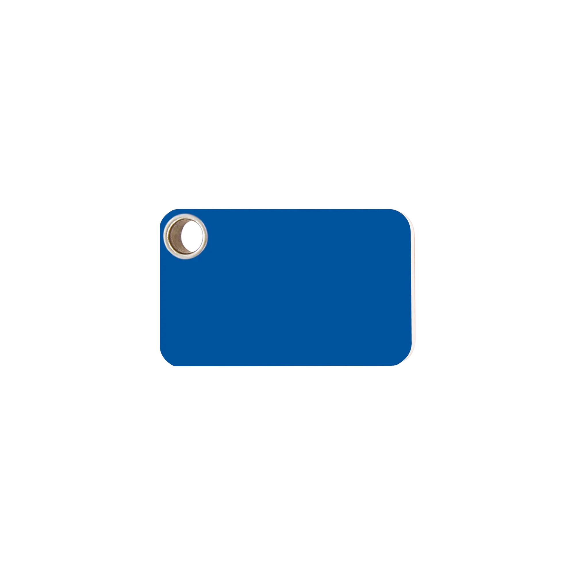 Rectangle Flat Plastic pet tag