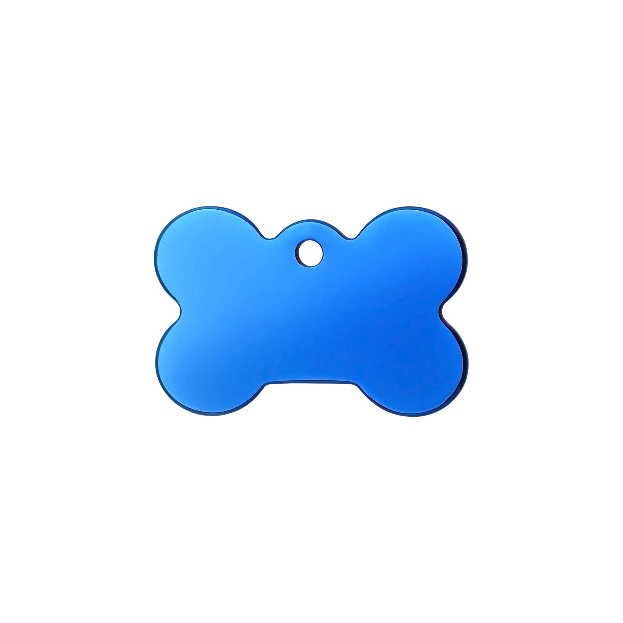 Bone Titanium Coated pet tag